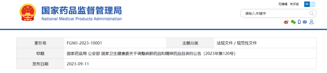 依托咪酯列入第二类精神药品目录！依托咪酯检测，势在必行